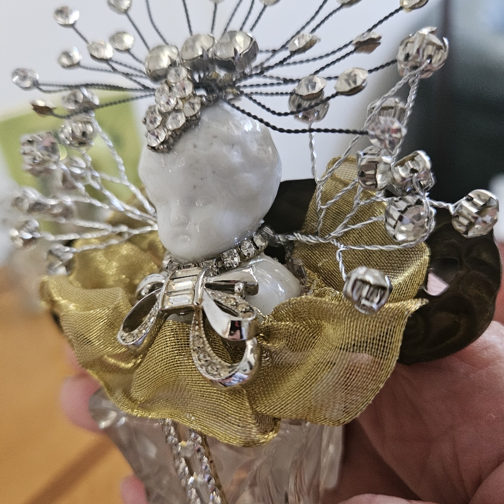 The Baby, Bejeweled BabyDoll Head 7" - Picture 5 of 8